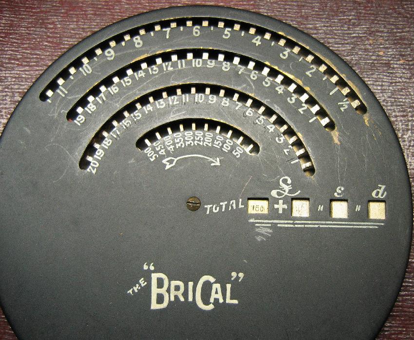 British Calculators BriCal SN 26033